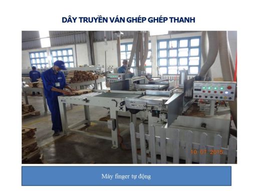 Máy móc thiết bị sản xuất - Công Ty Cổ Phần Lâm Sản Nam Định